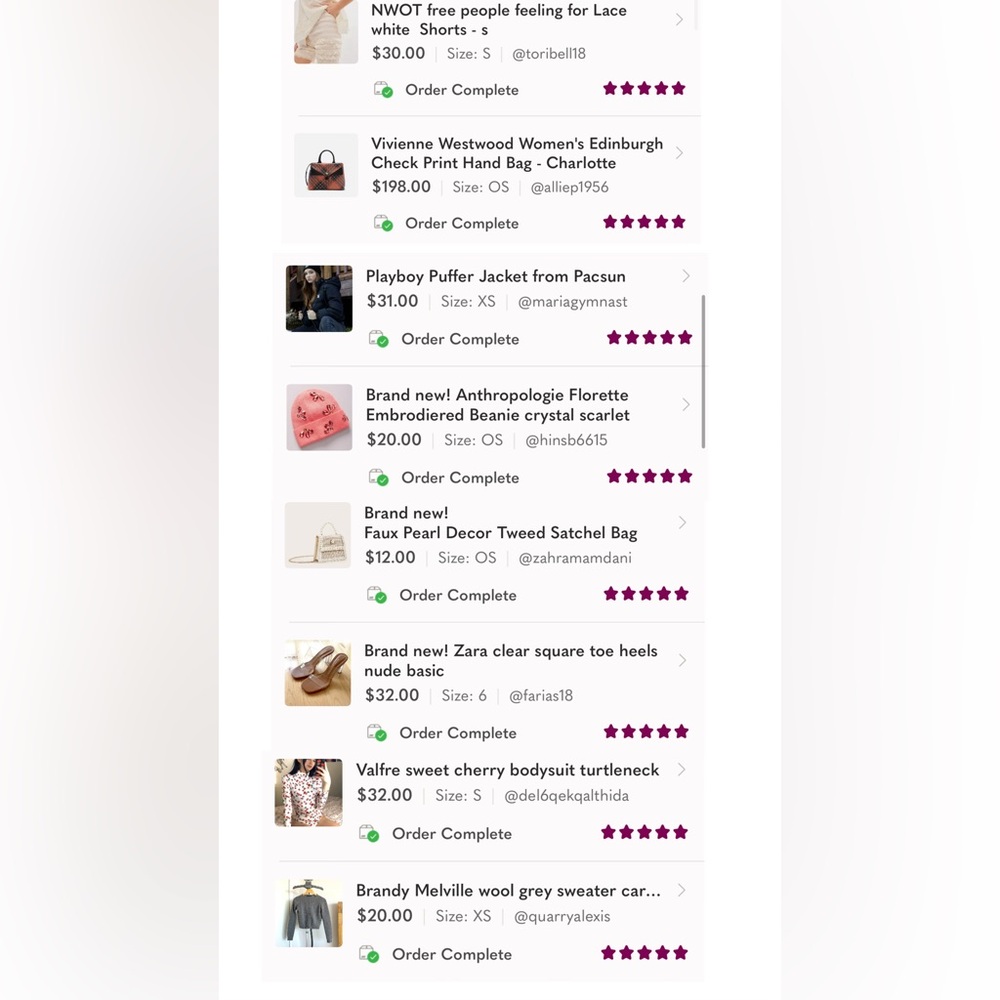 5 stars❤️